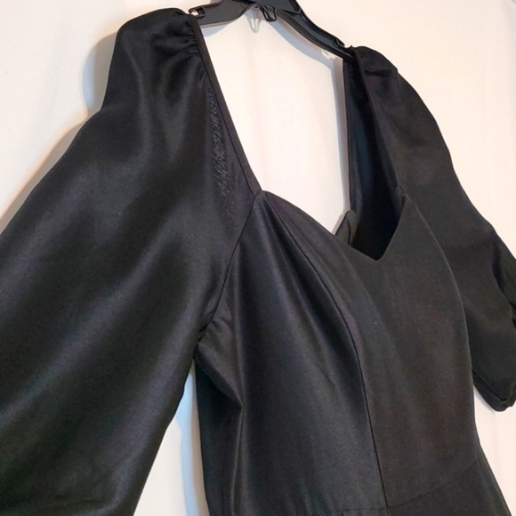 DRAPER James Black Silk Blend June Dress - Picture 12 of 16